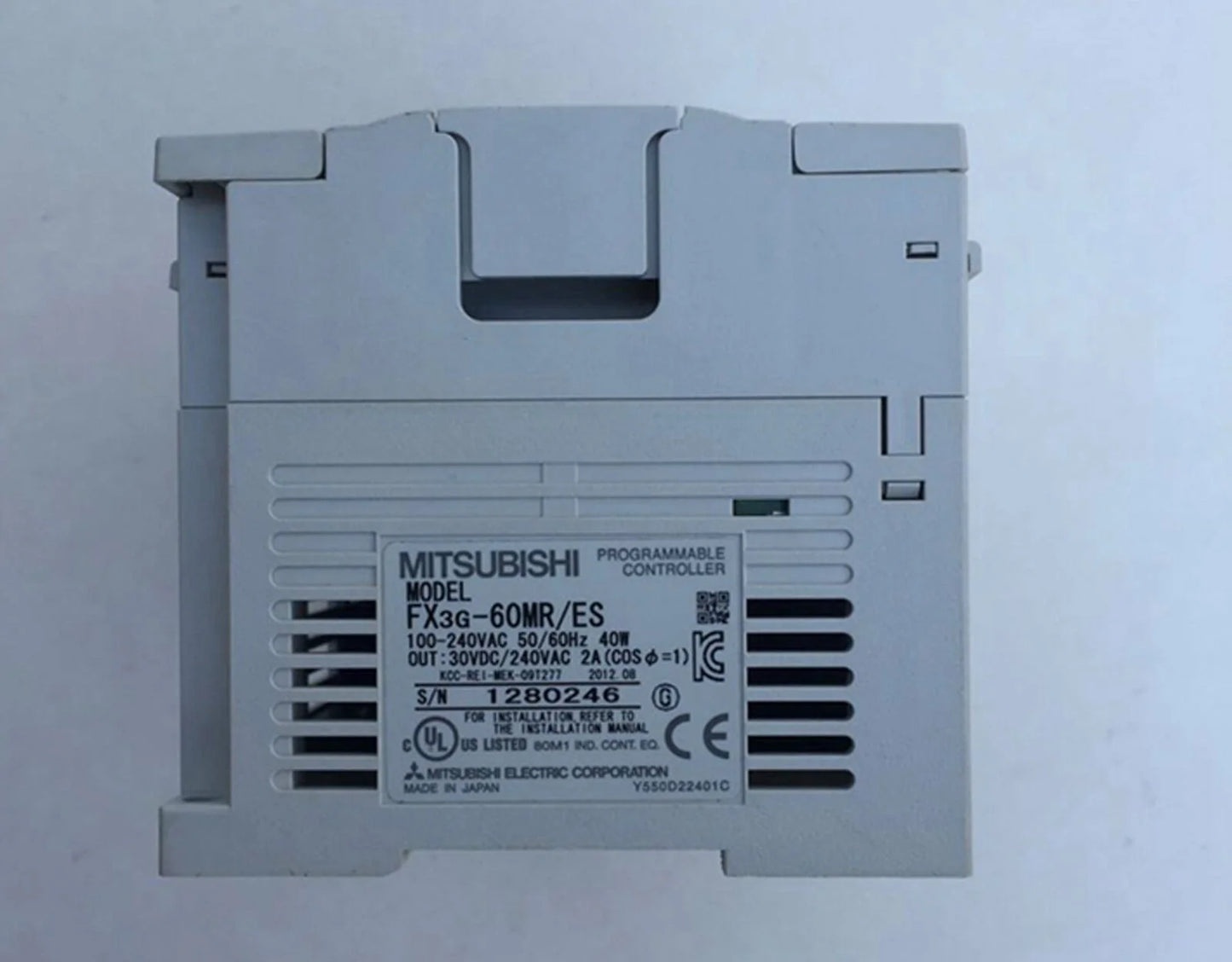 Used Mitsubishi FX3G-60MR/ES - Quality Tested - Perfect Condition - MITSUBISHI [3]