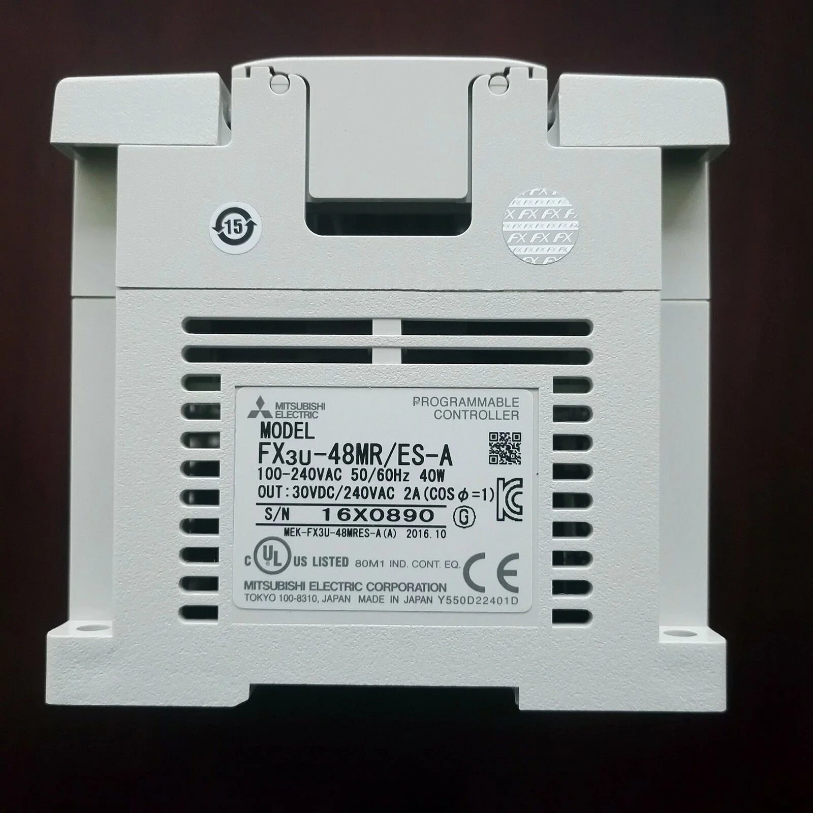 Used Mitsubishi FX3U-48MR/ES-A in Excellent Condition - MITSUBISHI [2]