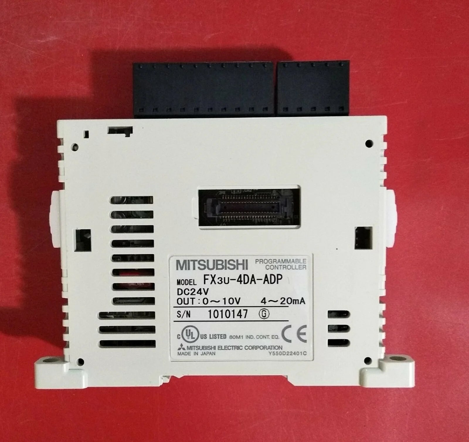 Used Mitsubishi FX3U-4DA-ADP PLC Tested Good Condition - MITSUBISHI [2]