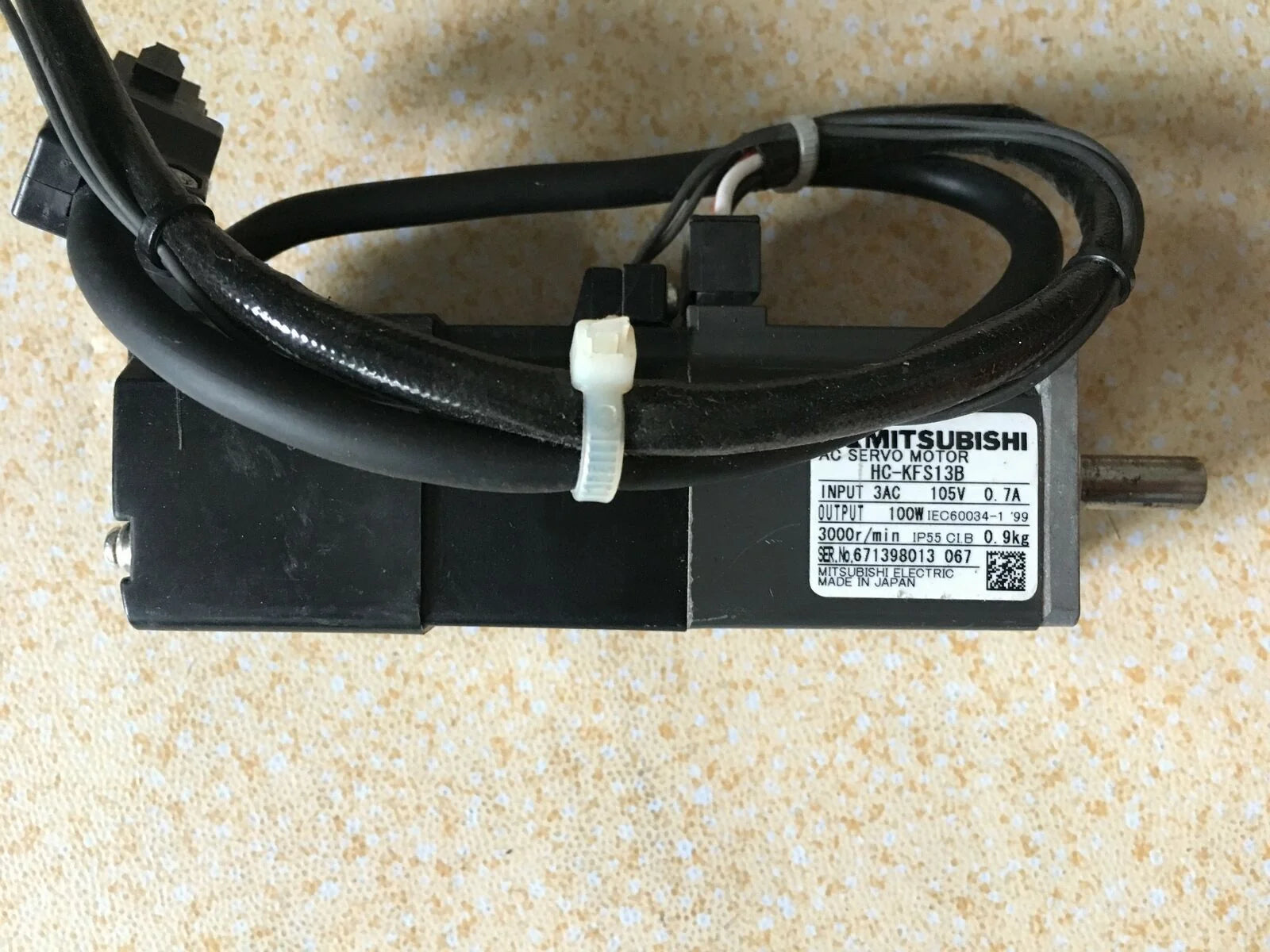 Used Mitsubishi HC-KFS13B AC Servo Motor - MITSUBISHI [2]