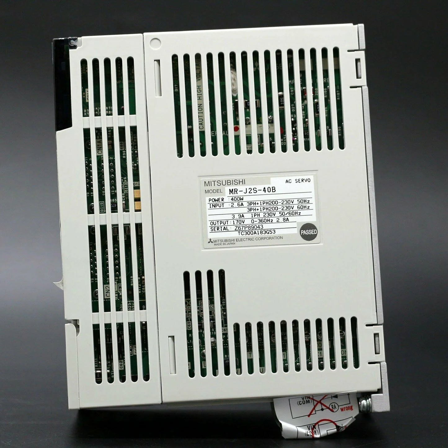 Used Mitsubishi Servo Driver MR-J2S-40B – Tested & Reliable - MITSUBISHI [4]
