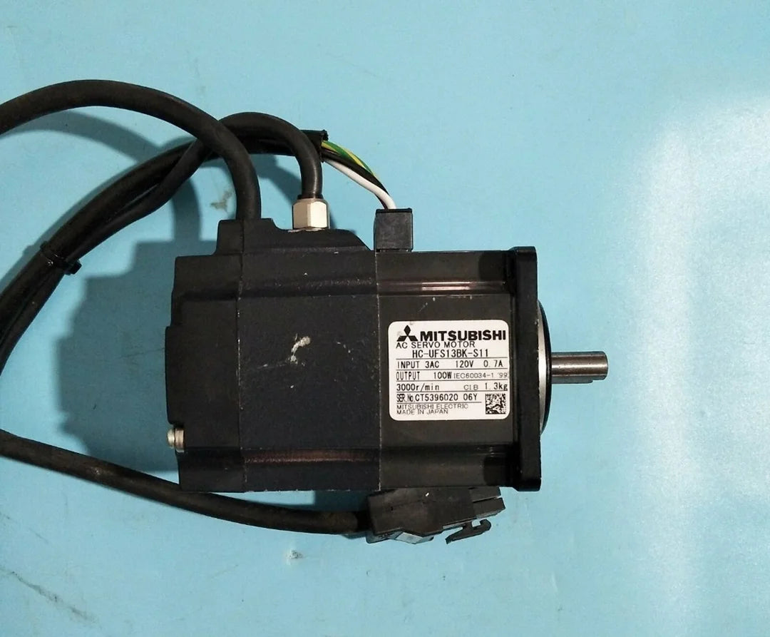 Used Mitsubishi Servo Motor HC-UFS13BK-S11 Tested Good Condition - MITSUBISHI [3]