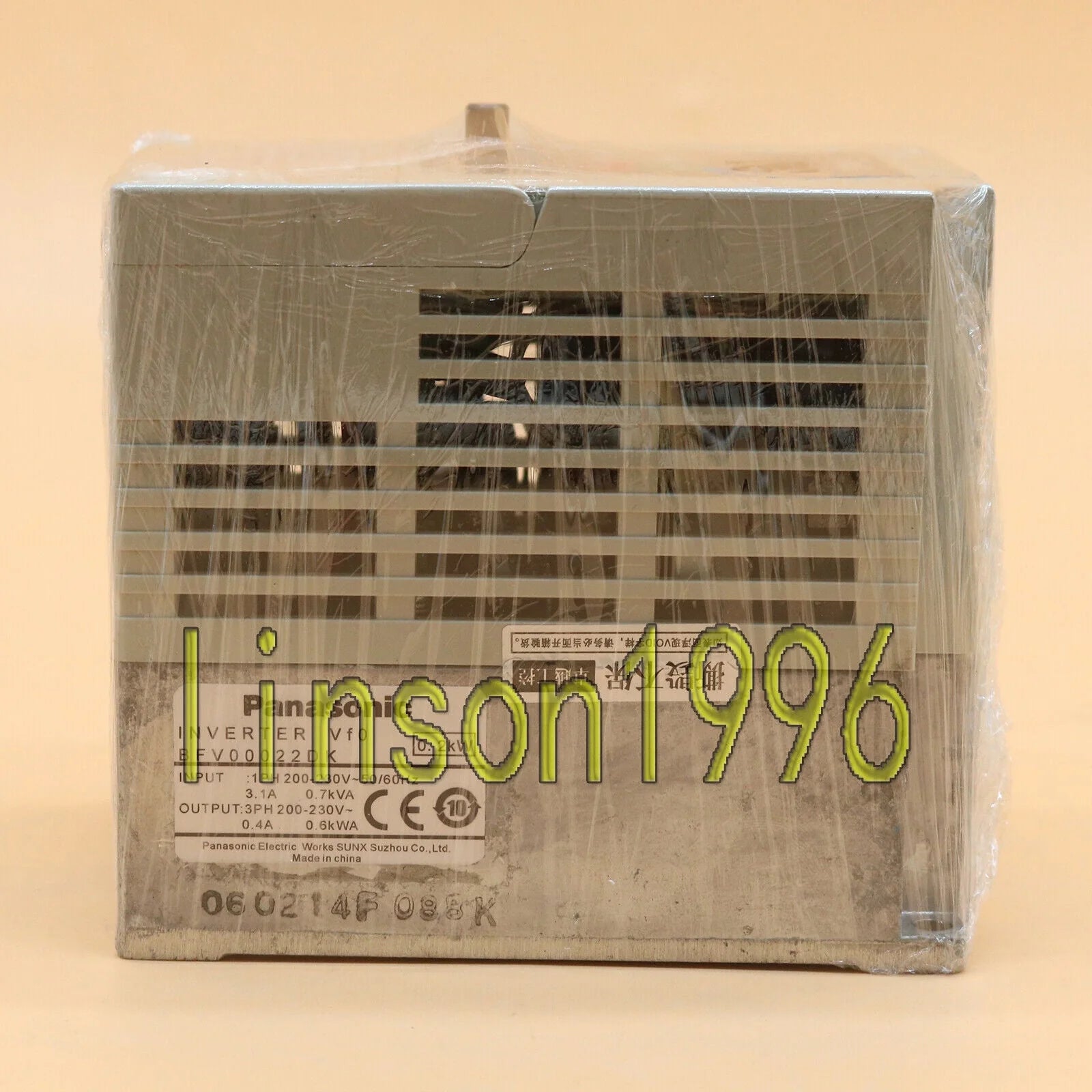 Used Panasonic BFV00022DK Inverter - PANASONIC [1]
