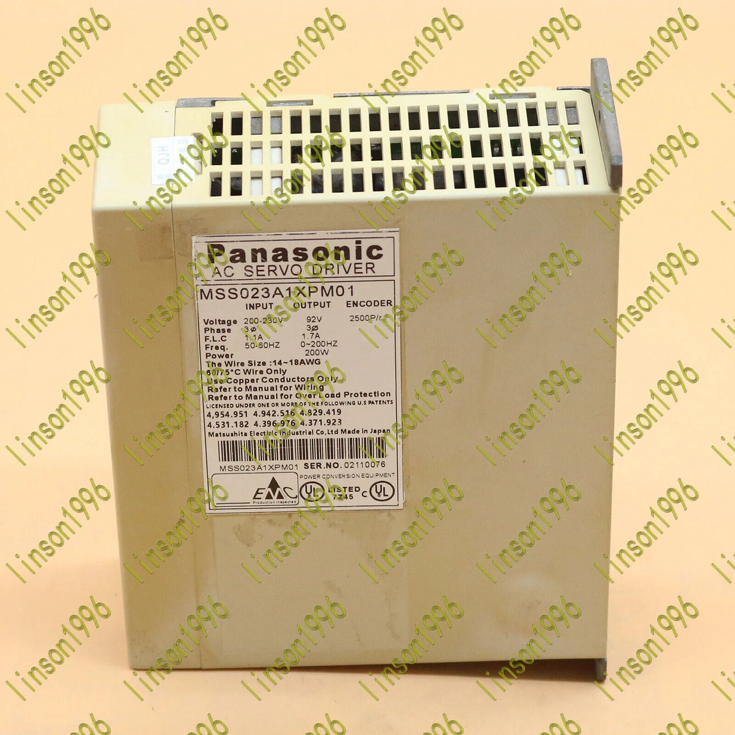 Used Panasonic MSS023A1XPM01 Servo Driver – Tested Stock Available - PANASONIC [3]