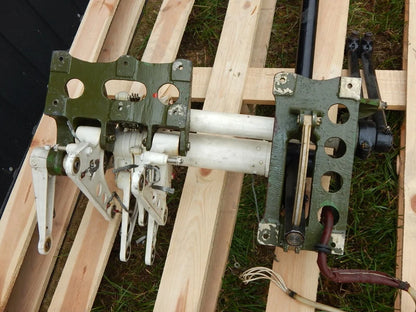 Used Russian Mi-2 Helicopter Flight Controls - Collective Throttle - KOEED [11]