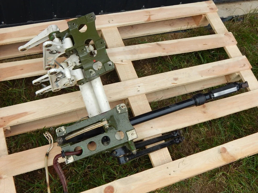 Used Russian Mi-2 Helicopter Flight Controls - Collective Throttle - KOEED [5]