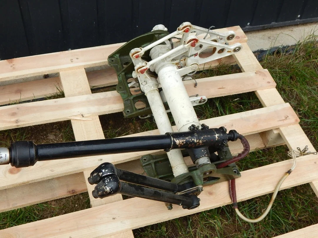 Used Russian Mi-2 Helicopter Flight Controls - Collective Throttle - KOEED [8]