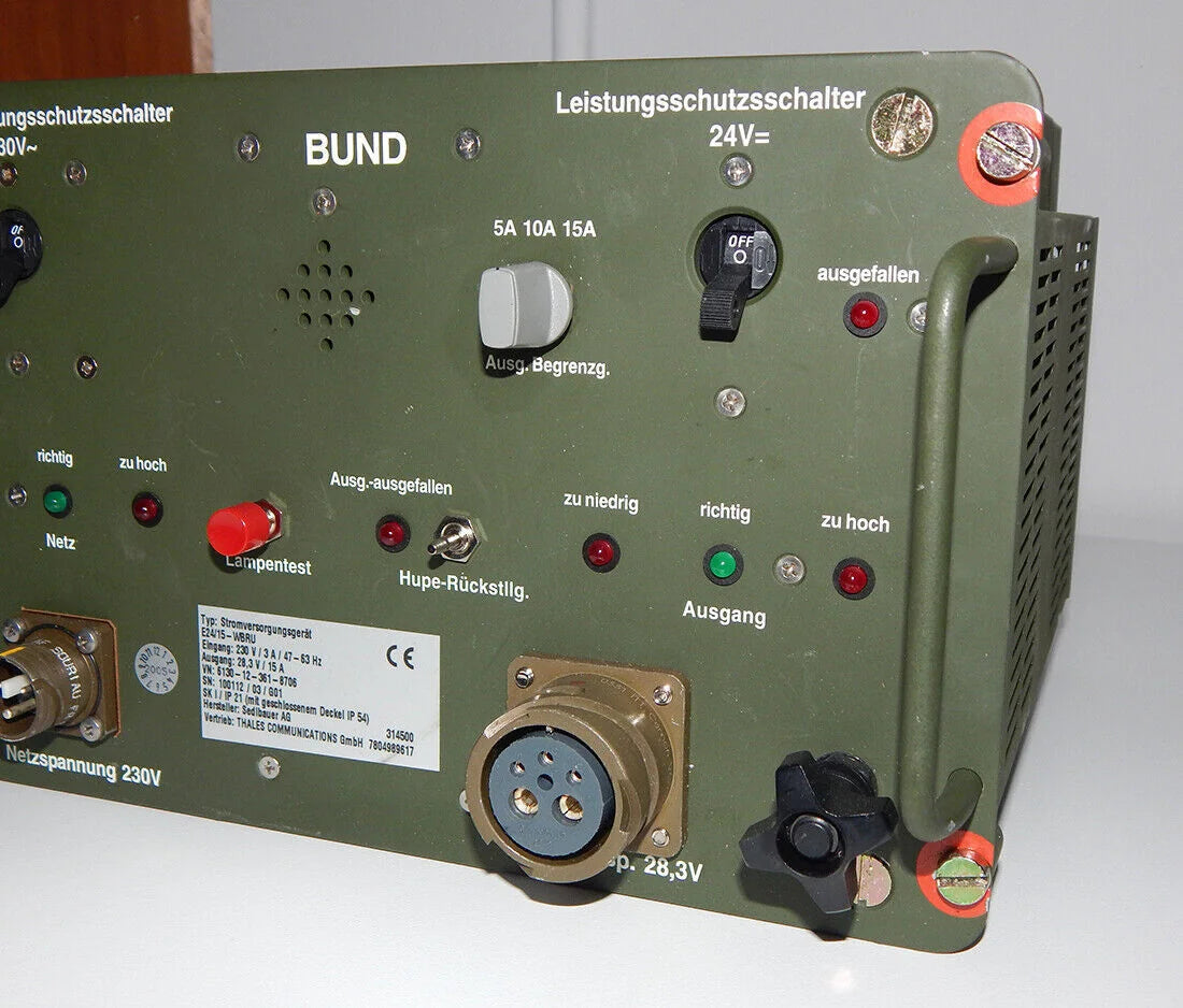 Used Sedlauber AG Power Supply Unit E24/15 WBRU 230V/28.3V 15A - SEDLAUBER AG [1]
