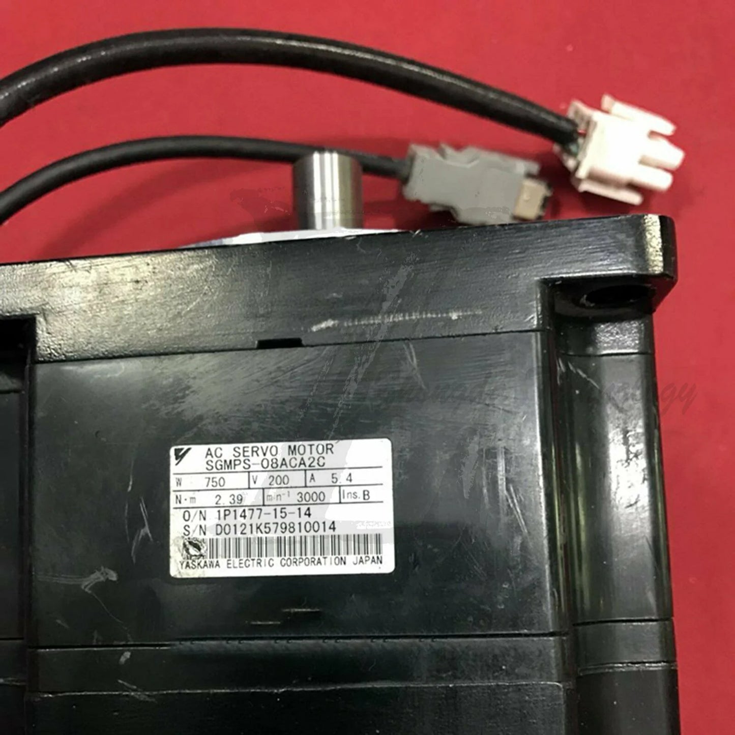 Used Yaskawa AC Servo Motor SGMPS-08ACA2C good test - YASKAWA [1]