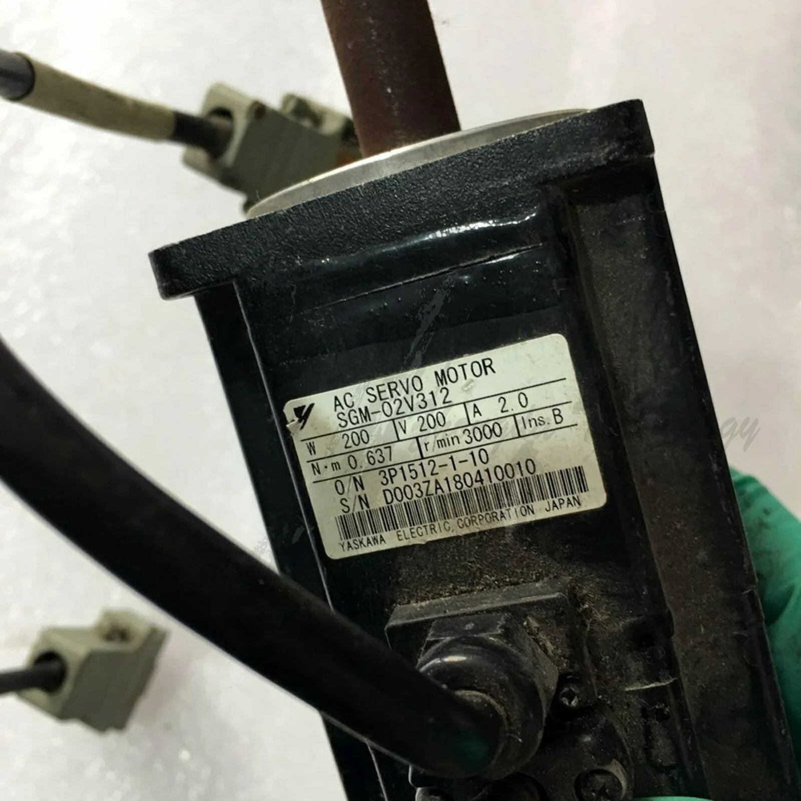 Used Yaskawa AC Servo Motor SGM-02V312 good - YASKAWA [1]