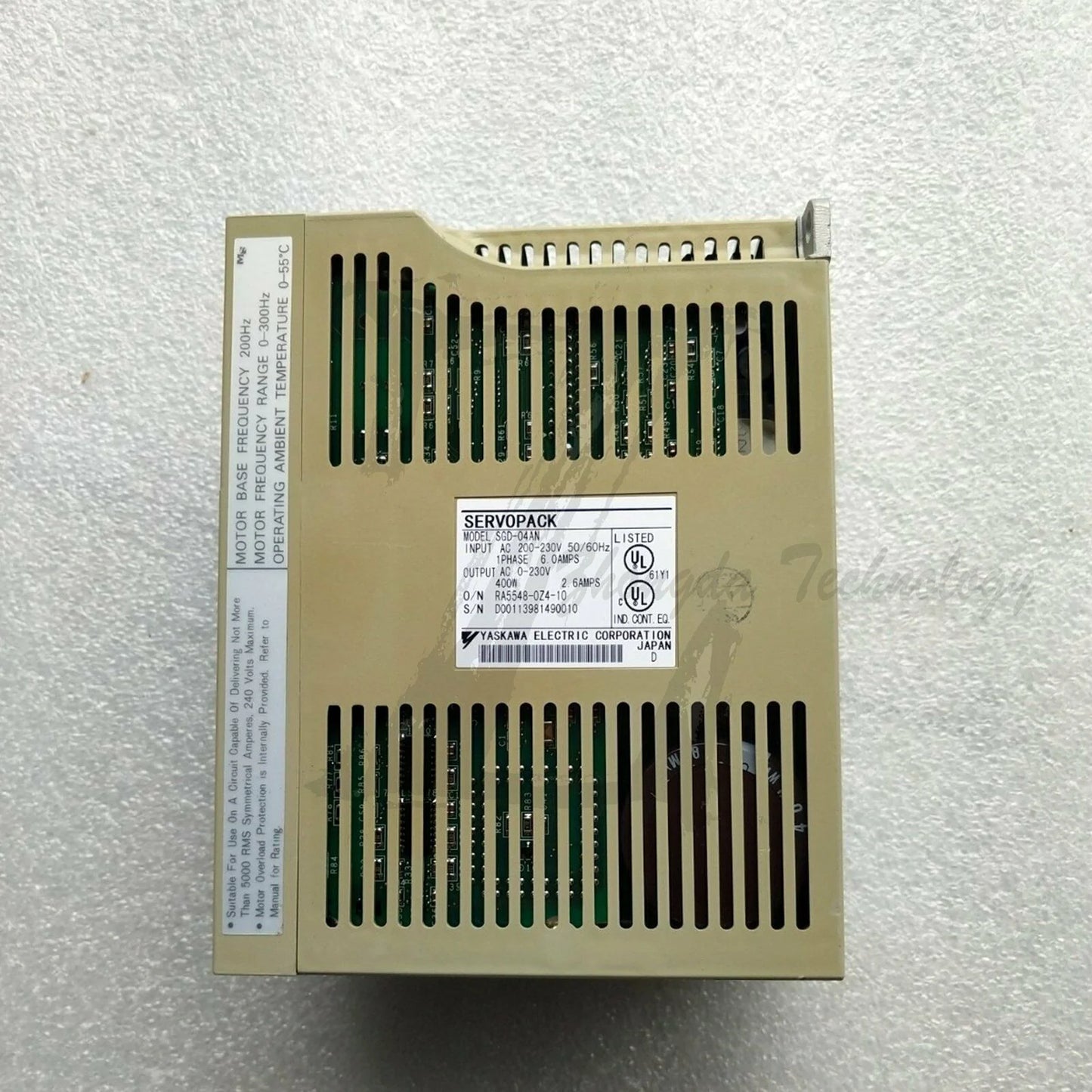 Used Yaskawa servo drive SGD-04AN good test - YASKAWA [2]