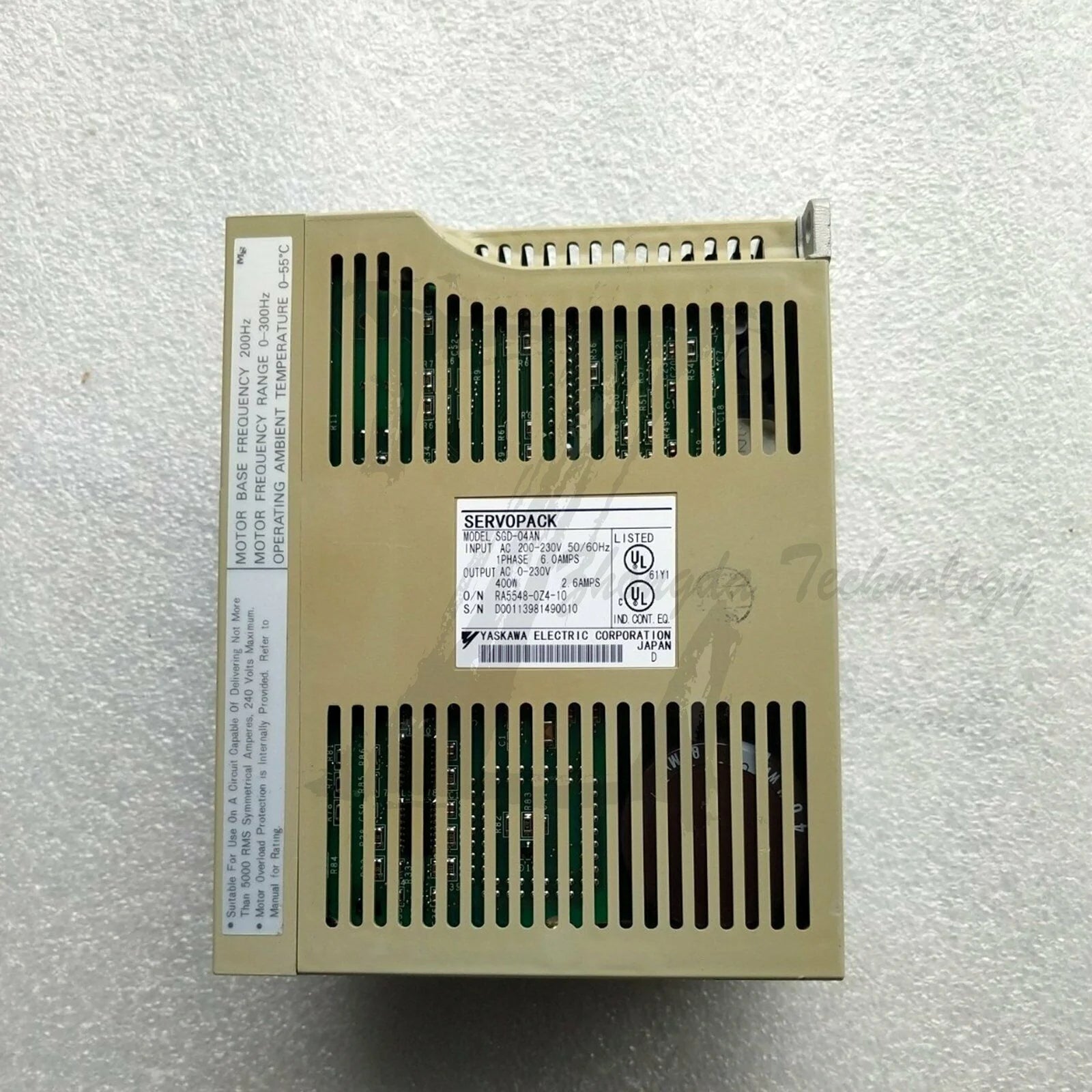 Used Yaskawa servo drive SGD-04AN good test - YASKAWA [2]