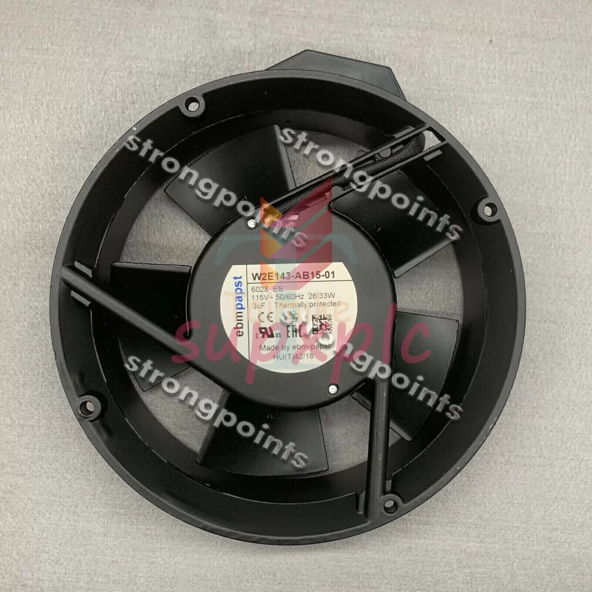 W2E143-AB15-01 Exhaust Fan 115V 50/60Hz 26/33W 1PC [3]