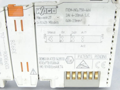 WAGO 750-466 PLC Module - WAGO [4]