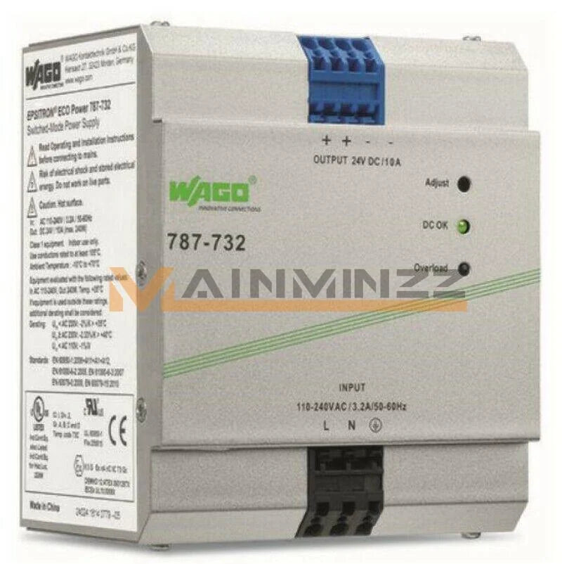 WAGO 787-732: High-Efficiency Switched-Mode Power Supply - WAGO [1]