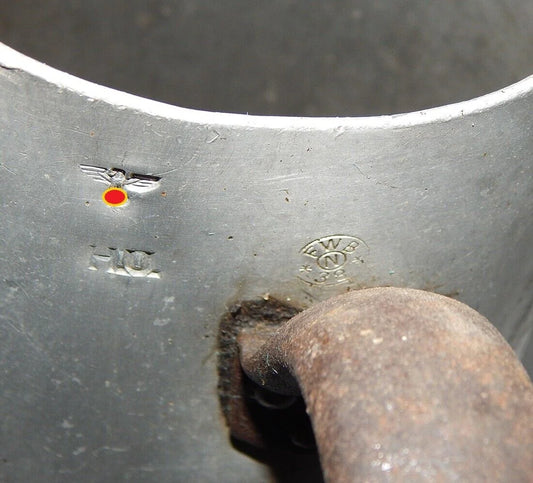 WW2 Wehrmacht Container Aluminum H.U. FWB N38 - 1938 WWII - HISTORIC WEAPONS [1]