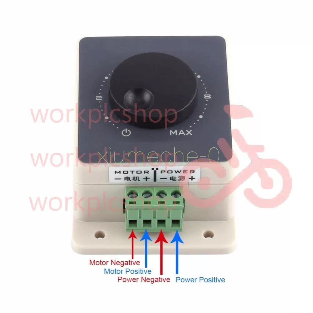 Waterproof DC 10-60V 20A Motor PWM Speed Controller Pulse Width Modulator [3]