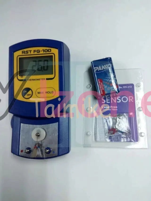 Welding Soldering Iron Tip Thermometer Temperature Tester Probes LCD display 9V~ [2]
