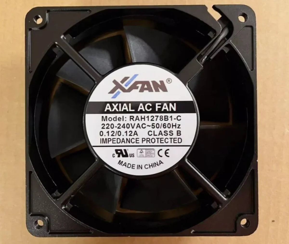 XFAN RAH1278B1-C 220-240V 0.12A - XFAN [1]