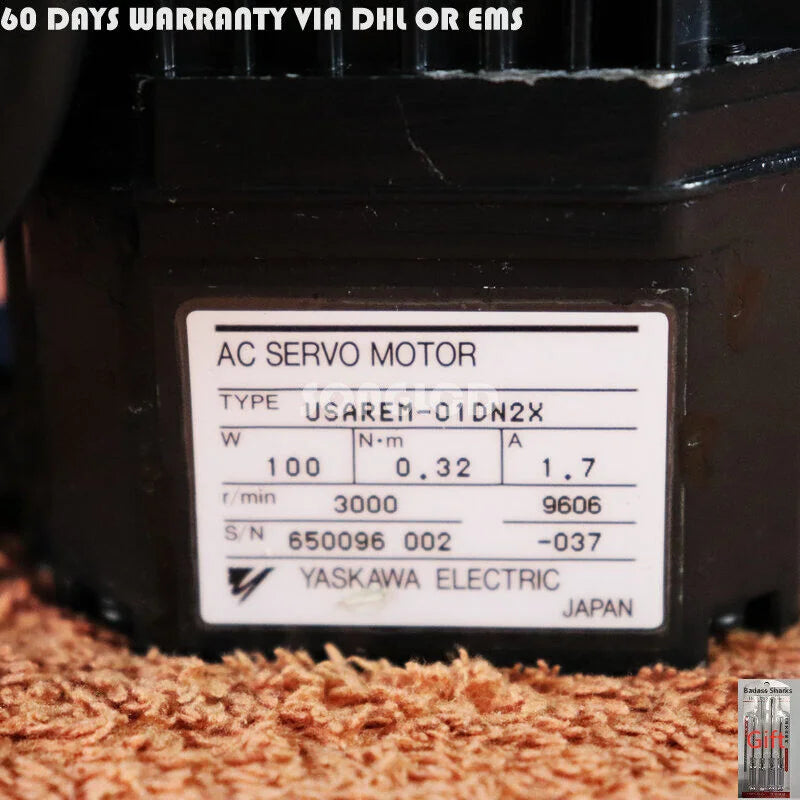YAKSAWA 100W AC Servo Motor USAREM-01DN2X - YAKSAWA [1]