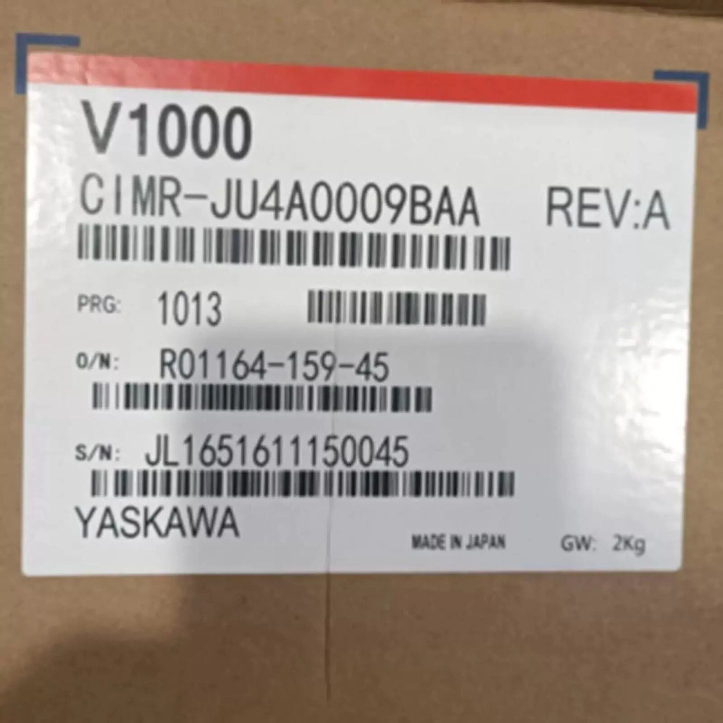 YASKAWA CIMR-JU4A0009BAA CIMRJU4A0009BAA Inverter ping [2]