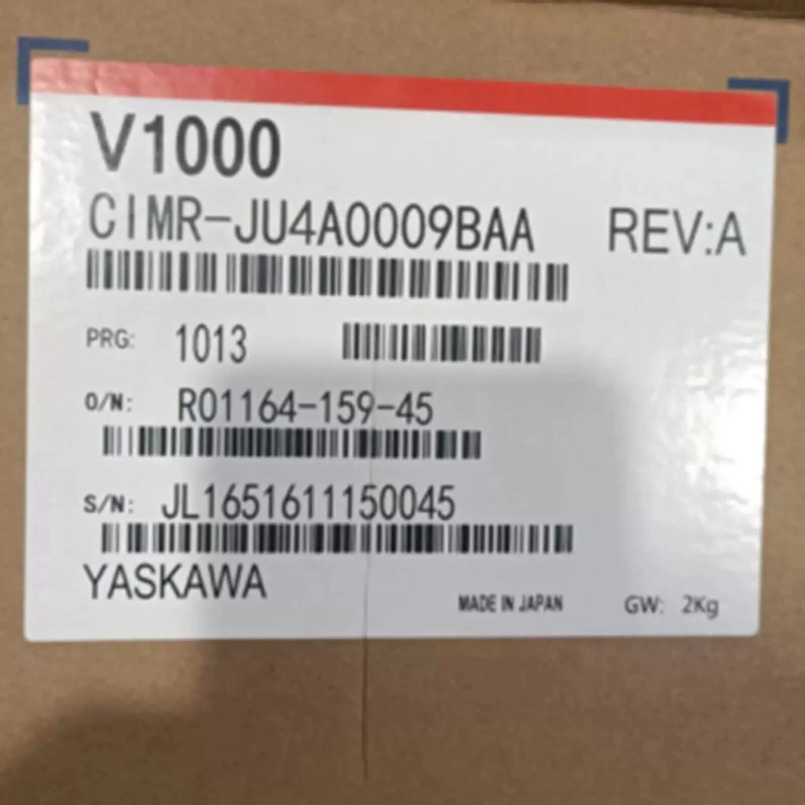 YASKAWA CIMR-JU4A0009BAA CIMRJU4A0009BAA Inverter ping [2]