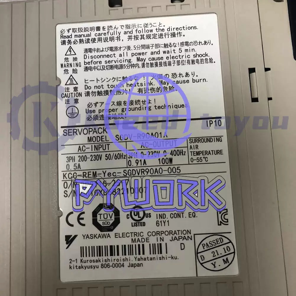 YASKAWA SGDV-R90A01A SGDVR90A01A Servo (1PCS) [2]