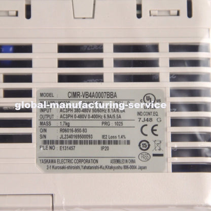 YASKAWA V1000 CIMR-VB4A0007BBA Inverter | High-Efficiency Energy Conversion | 500VA | 50Hz | 1000W | Yaskawa | Industrial Inverter - YASKAWA [4]