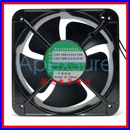 YBA-FAN BA20060HA2 20060 230V rectifier cabinet exhaust fan [1]