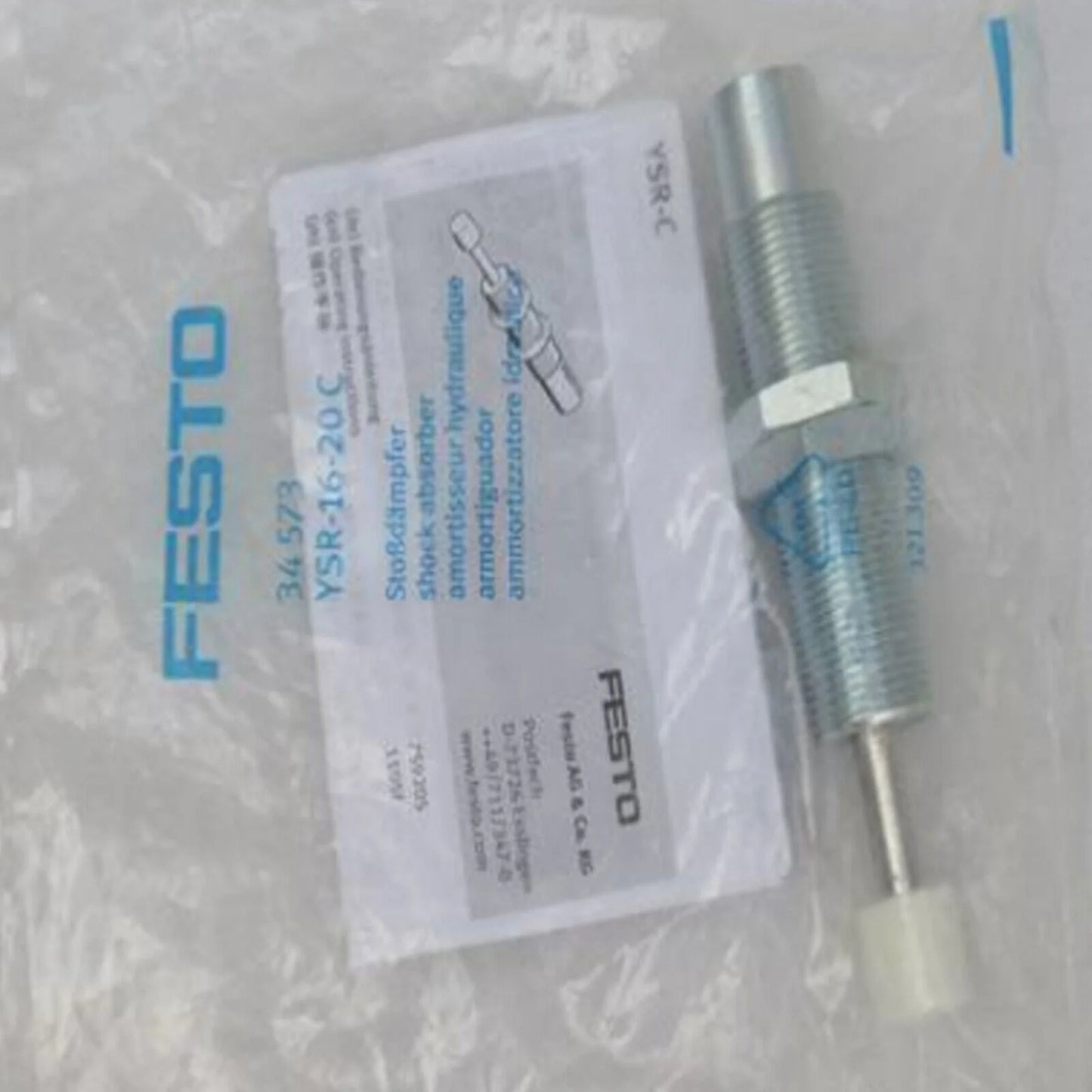 YSR-16-20C 34573 PLC Shock Absorber - FESTO [3]