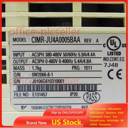 Yaskawa CIMR-JU4A0005BAA CIMRJU4A0005BAA Inverter ping [1]
