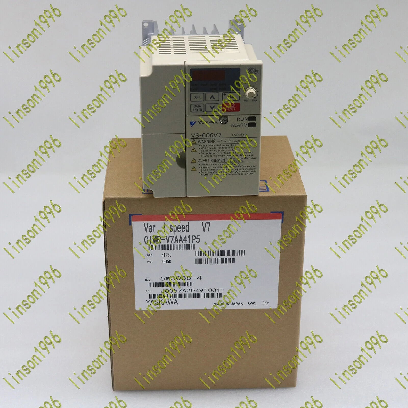 Yaskawa CIMR-V7AA41P5 Inverter In Box 1 Year - High-Efficiency Industrial Inverter with 1-Year Warranty - YASKAWA [7]