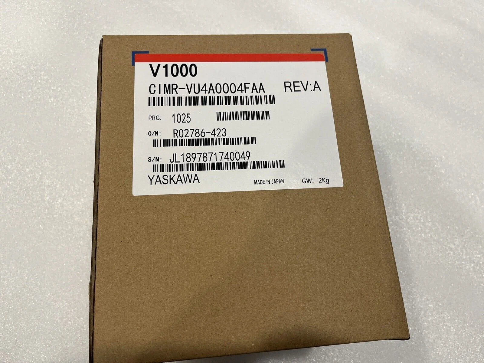 Yaskawa CIMR-VU4A0004FAA Variable Frequency Drive - YASKAWA [3]
