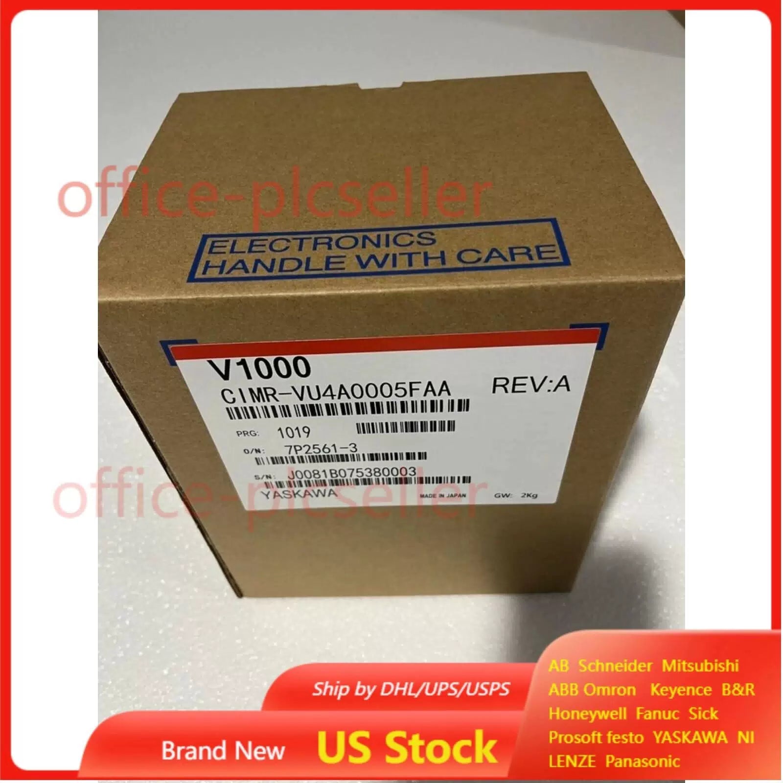 Yaskawa CIMR-VU4A0005FAA CIMRVU4A0005FAA Inverter ping [1]
