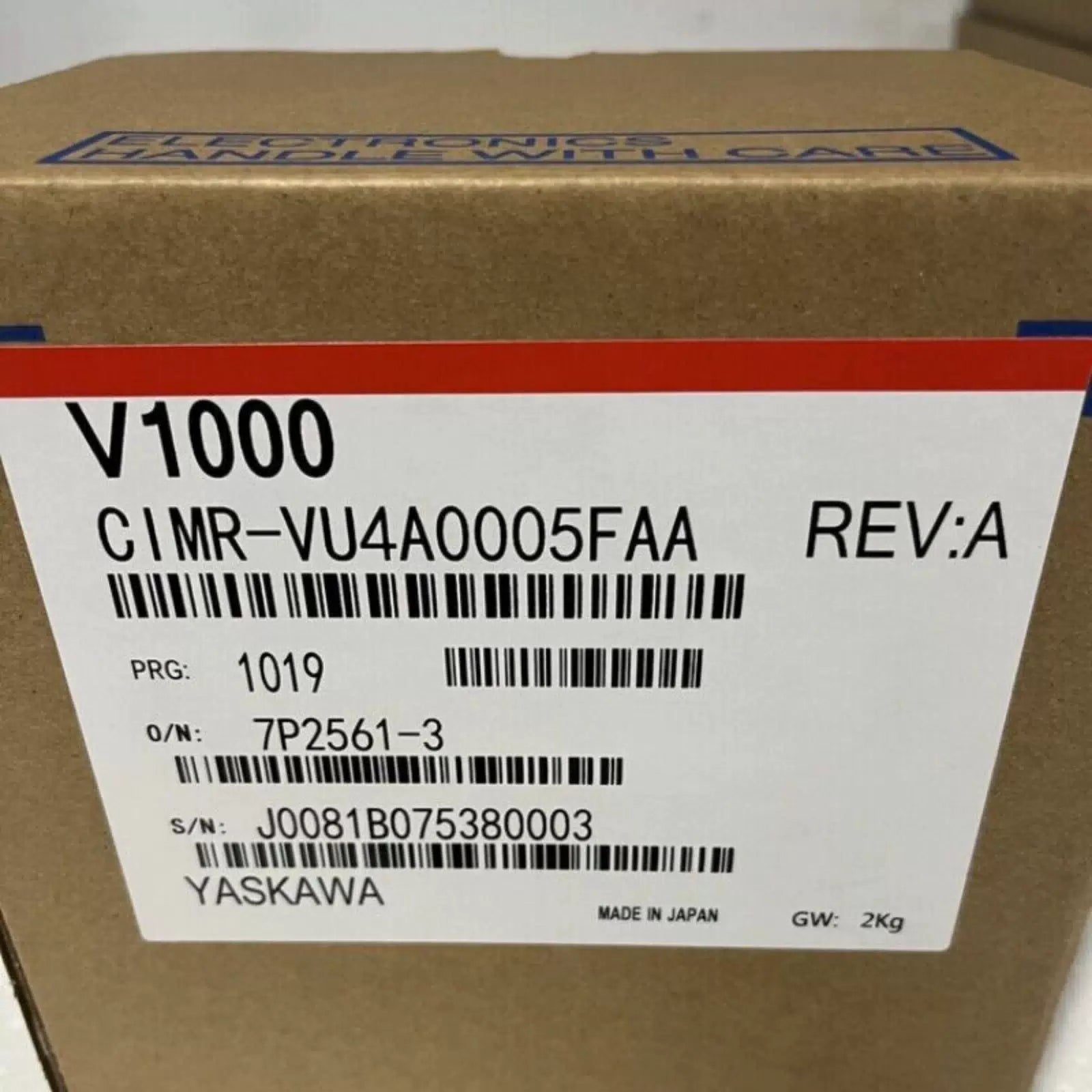 Yaskawa CIMR-VU4A0005FAA CIMRVU4A0005FAA Inverter ping [2]