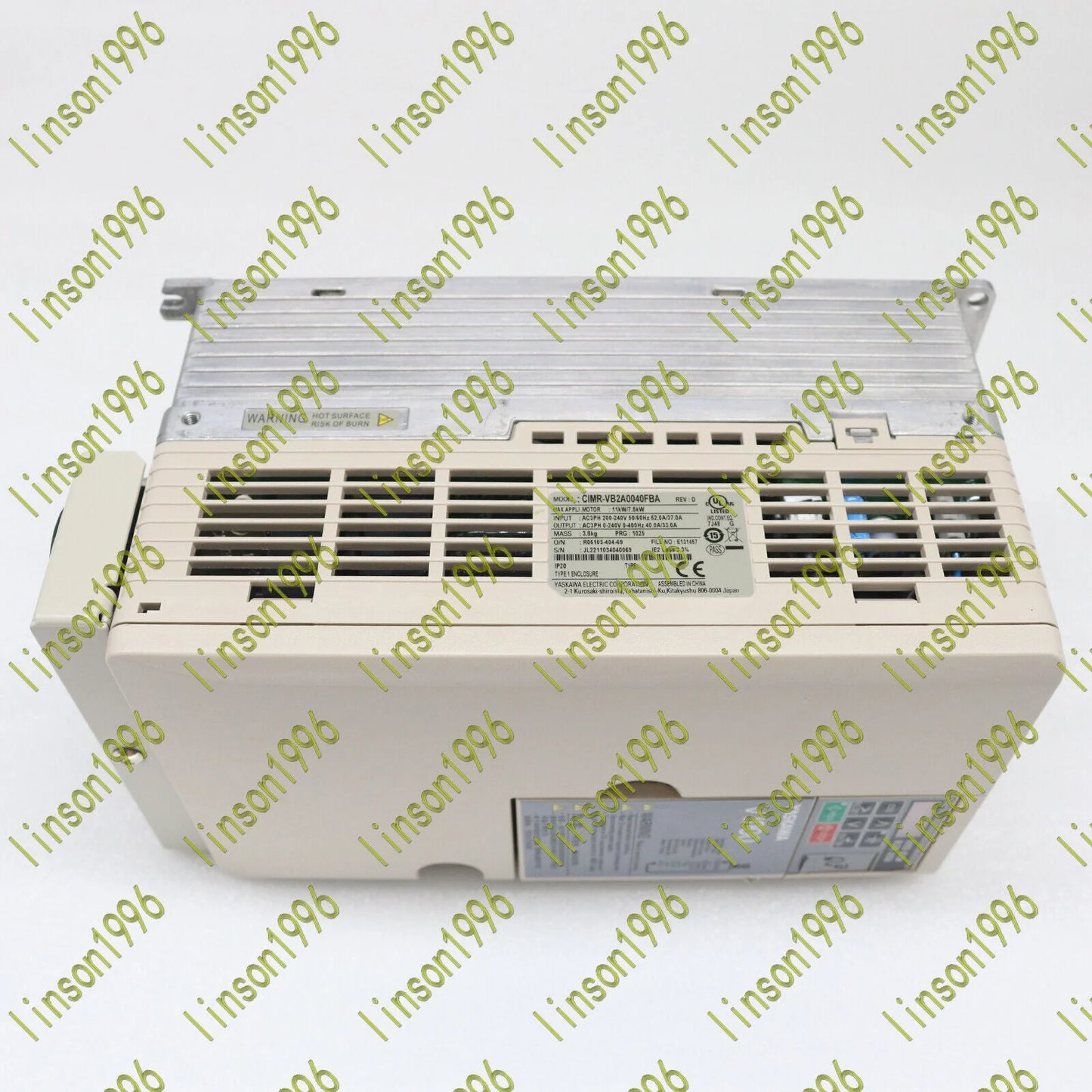 Yaskawa Inverter Model CIMR-VB2A0040FBA - YASKAWA [3]