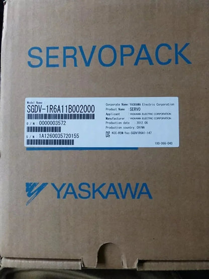 Yaskawa SGDV-1R6A11A002000 Servo Driver - YASKAWA [1]