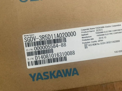 Yaskawa SGDV-3R5D11A020000 Servo Driver 1PC - YASKAWA [1]
