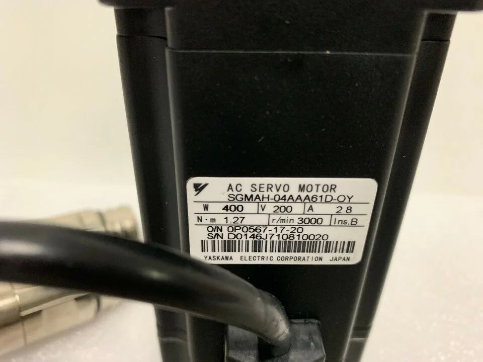 Yaskawa SGMAH-04AAA61D-OY Servo Motor 1PC - YASKAWA [2]
