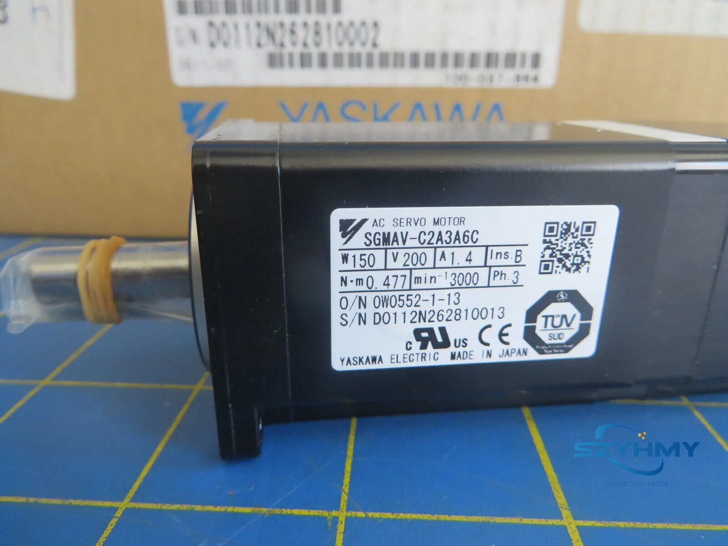Yaskawa SGMAV-C2A3A6C AC Servo Motor New In Box - YASKAWA [1]