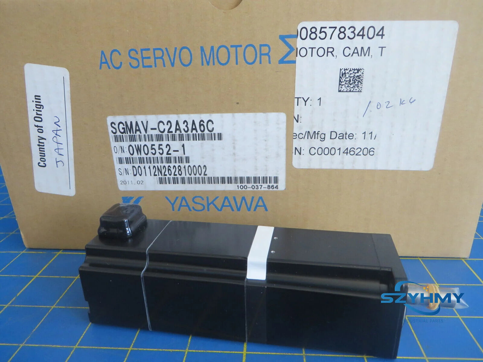 Yaskawa SGMAV-C2A3A6C AC Servo Motor New In Box - YASKAWA [2]