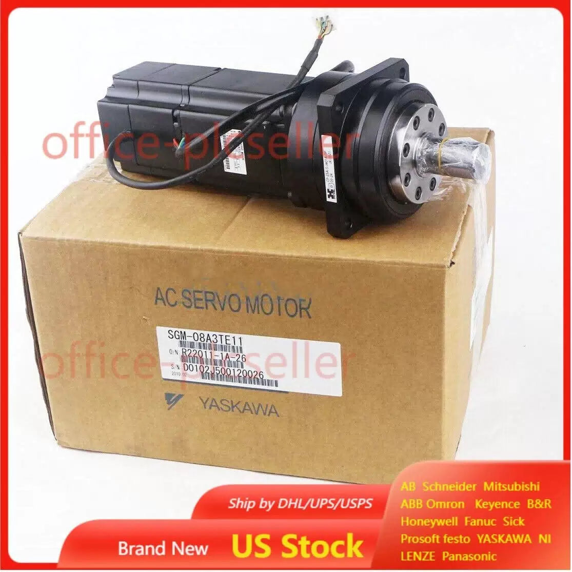 Yaskawa SGM-08A3TE11 Servo Motor 1PC SGM08A3TE11 // [1]
