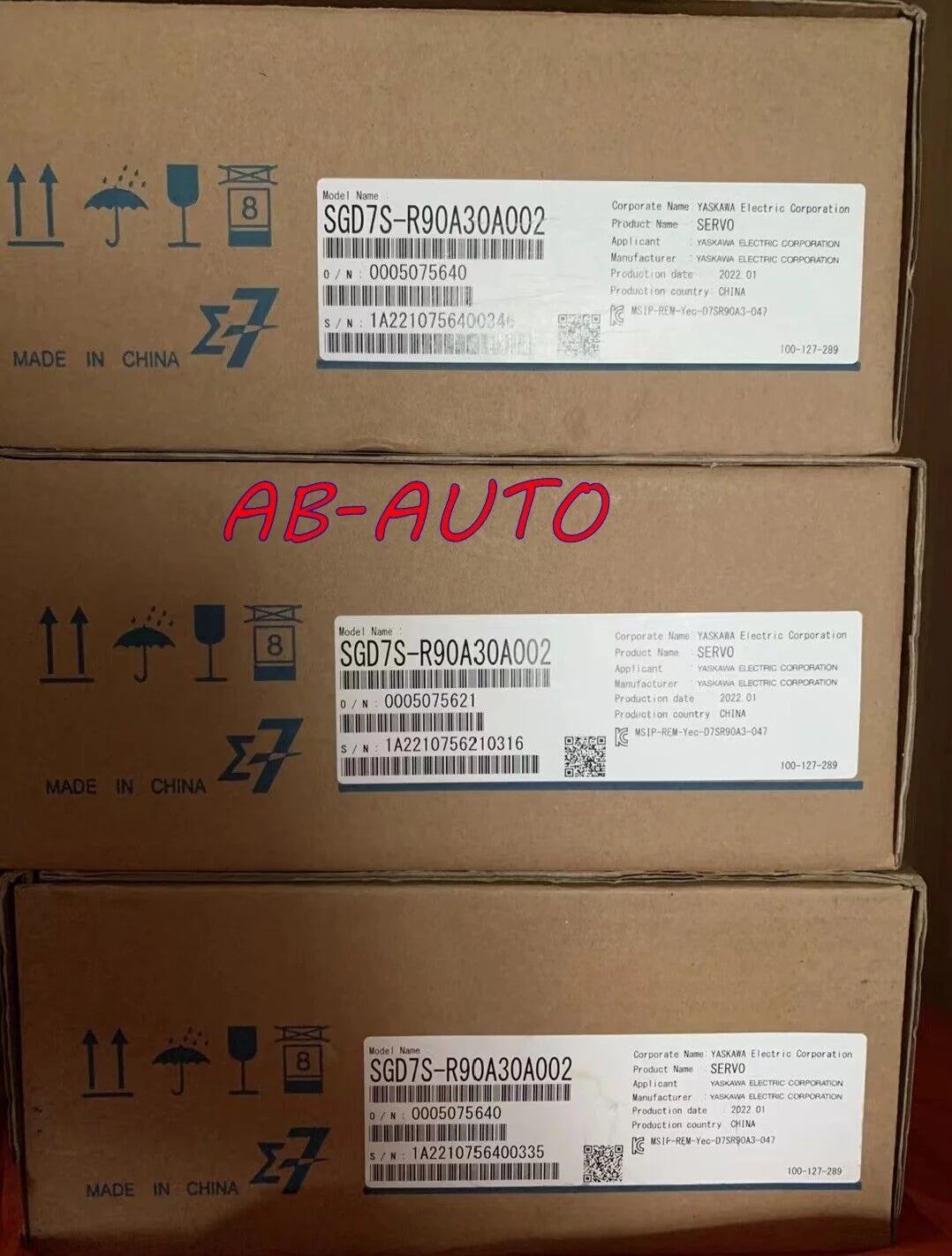Yaskawa YSG7S-R90A30A002 servo drive - YASKAWA [1]