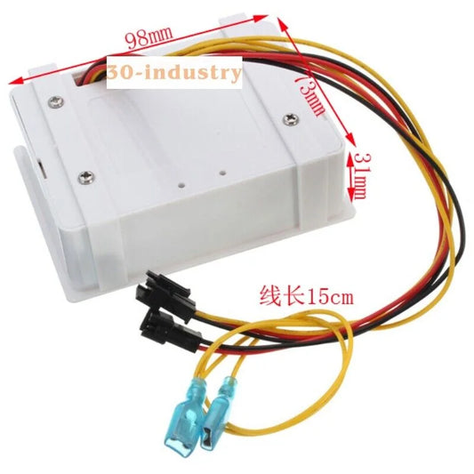 ZJ-LCD-M Digital Display Meter 3" Turbine DN80 Water Flow Sensor - ZJ [1]
