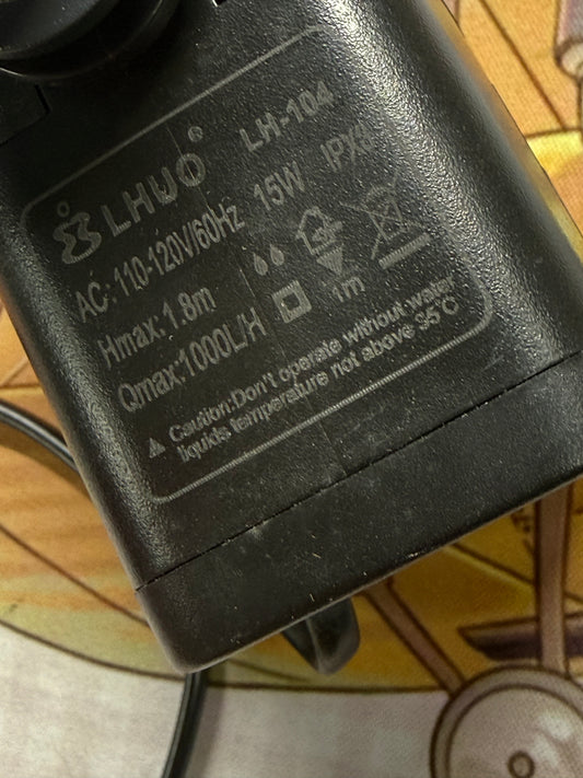 1PC LH-104 LHUO anti sediment micro submersible pump 110-120V