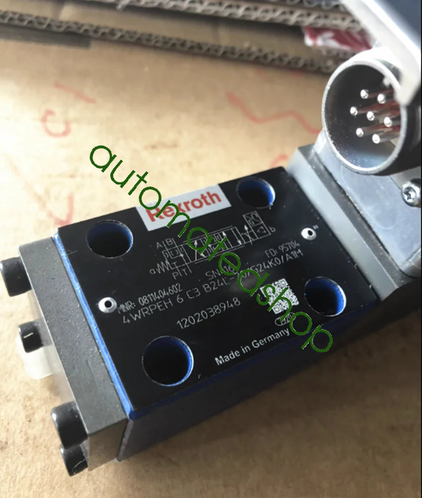 new 0811404601 Rexroth Valve 4WRPEH6C3B12L-2X/G24K0/A1M 4WRPEH6C3B12L-20/G24K0/A1M - REXROTH [3]