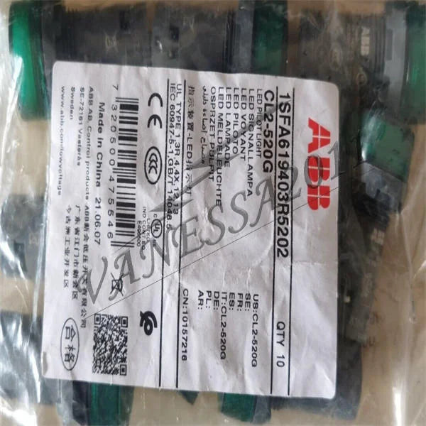 new 10PCS ABB CL2-520G 1SFA619403R5202 LED Pilot Linght Green 220VDC - ABB [6]