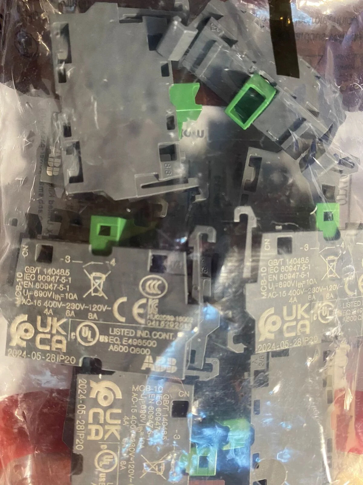 new 10PCS ABB MCB-10 1NO contact block - ABB [6]