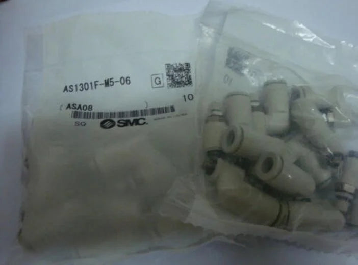 new 10PCS SMC AS1301F-M5-06 Speed Control Valve AS1301FM506 - SMC [2]