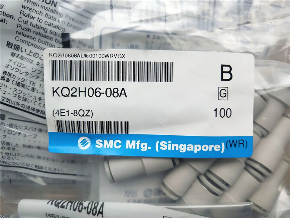 new 10PCS SMC KQ2H06-08A Pneumatic Fitting KQ2H0608A - SMC [1]